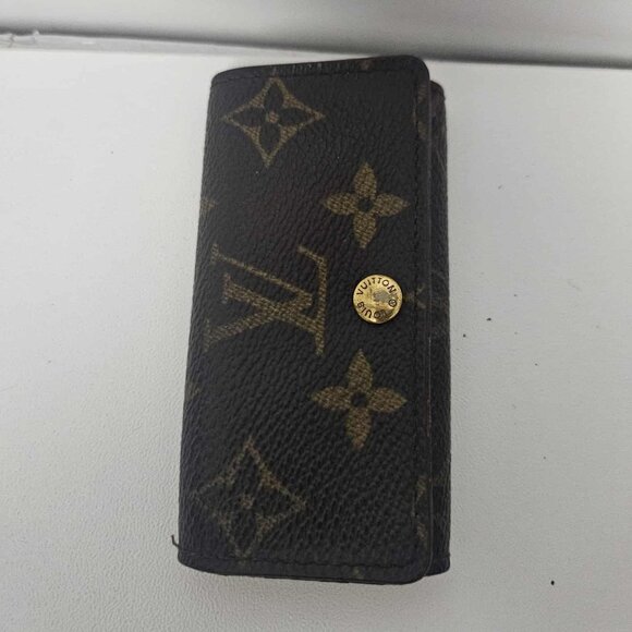 Louis Vuitton Multicles 4 Ring Key Case Holder Purse - Picture 1 of 7